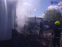 Пожежа в житловому будинку на Вінниччині: одна особа травмована