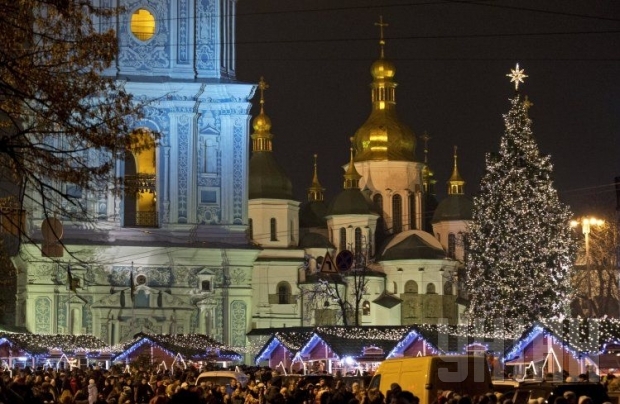 Новий рік на Софійській площі зустріли 130 тисяч людей – КМДА