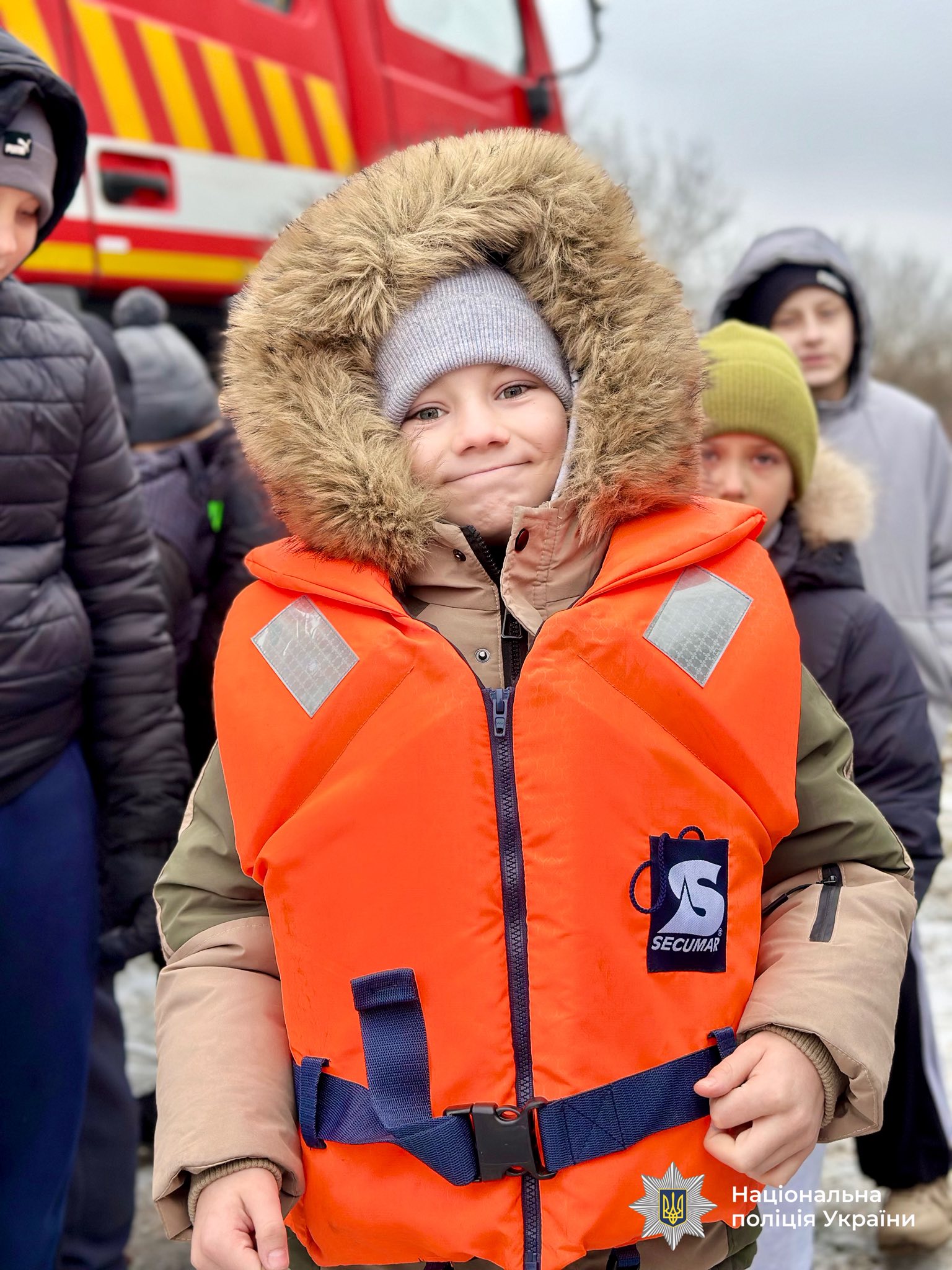 Поліцейські та рятувальники провели спільний захід в одній із гімназій Вінниччини