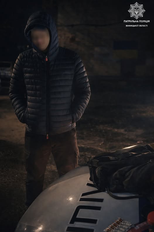 У Вінниці під час комендантської години затримали чоловіка