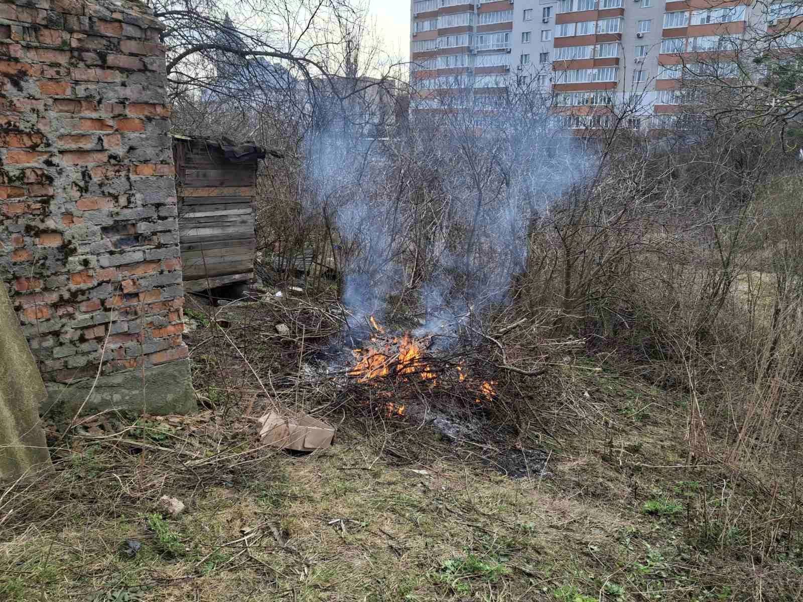 У Вінниці зменшується кількість випaдків спaлювaння рослинних відходів