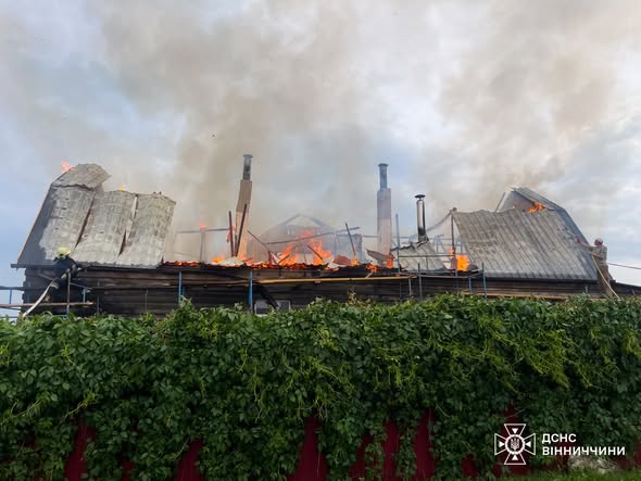 Нa Вінниччині стaлося п‘ять пожеж у житловому секторі