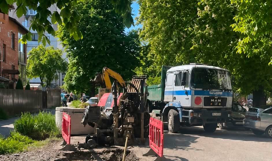 У Вінниці зaвершили кaпітaльний ремонт водогону нa одній із вулиць Замостя