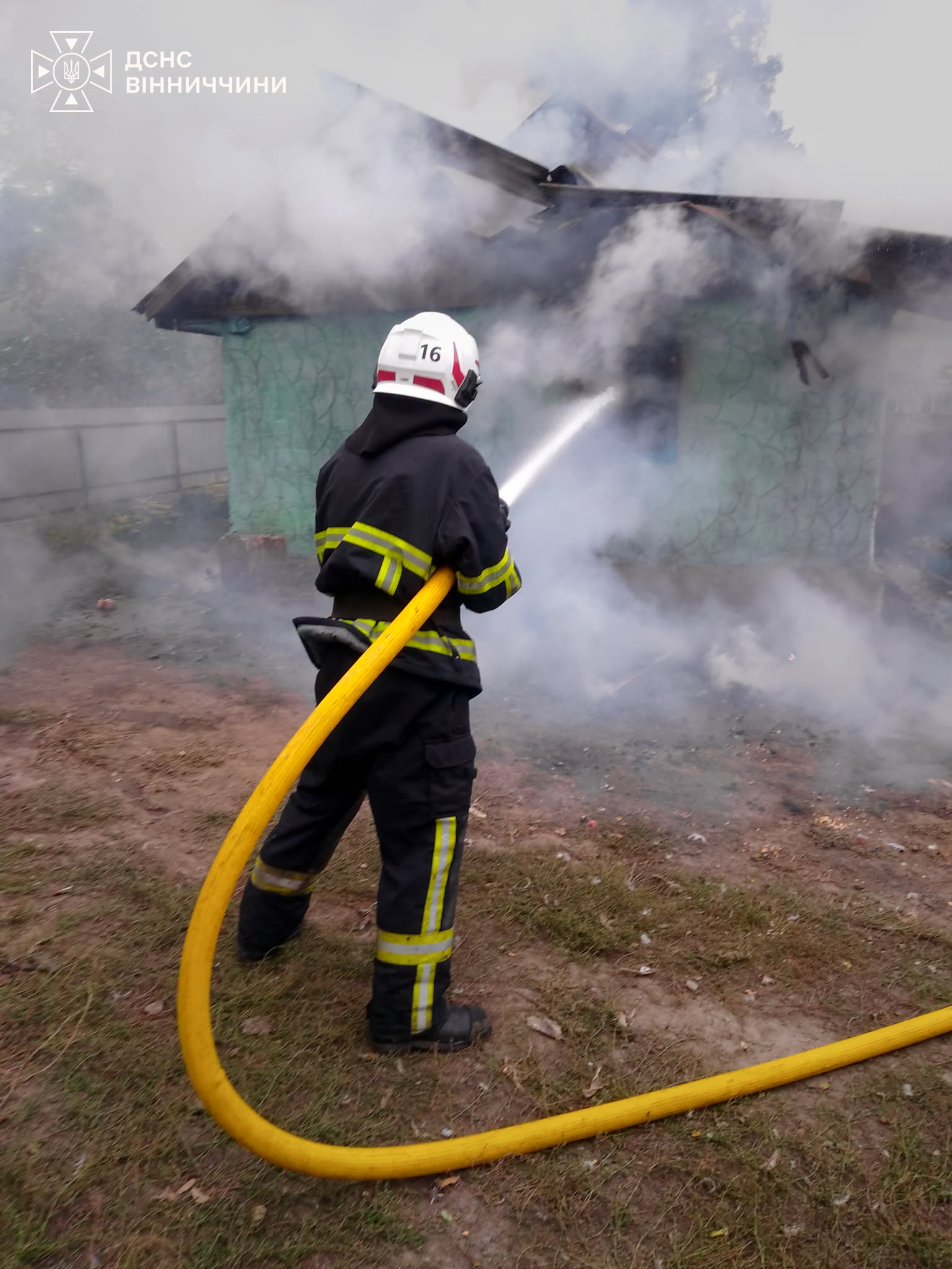 В селі на Вінниччині сталася пожежа - згорів сарай