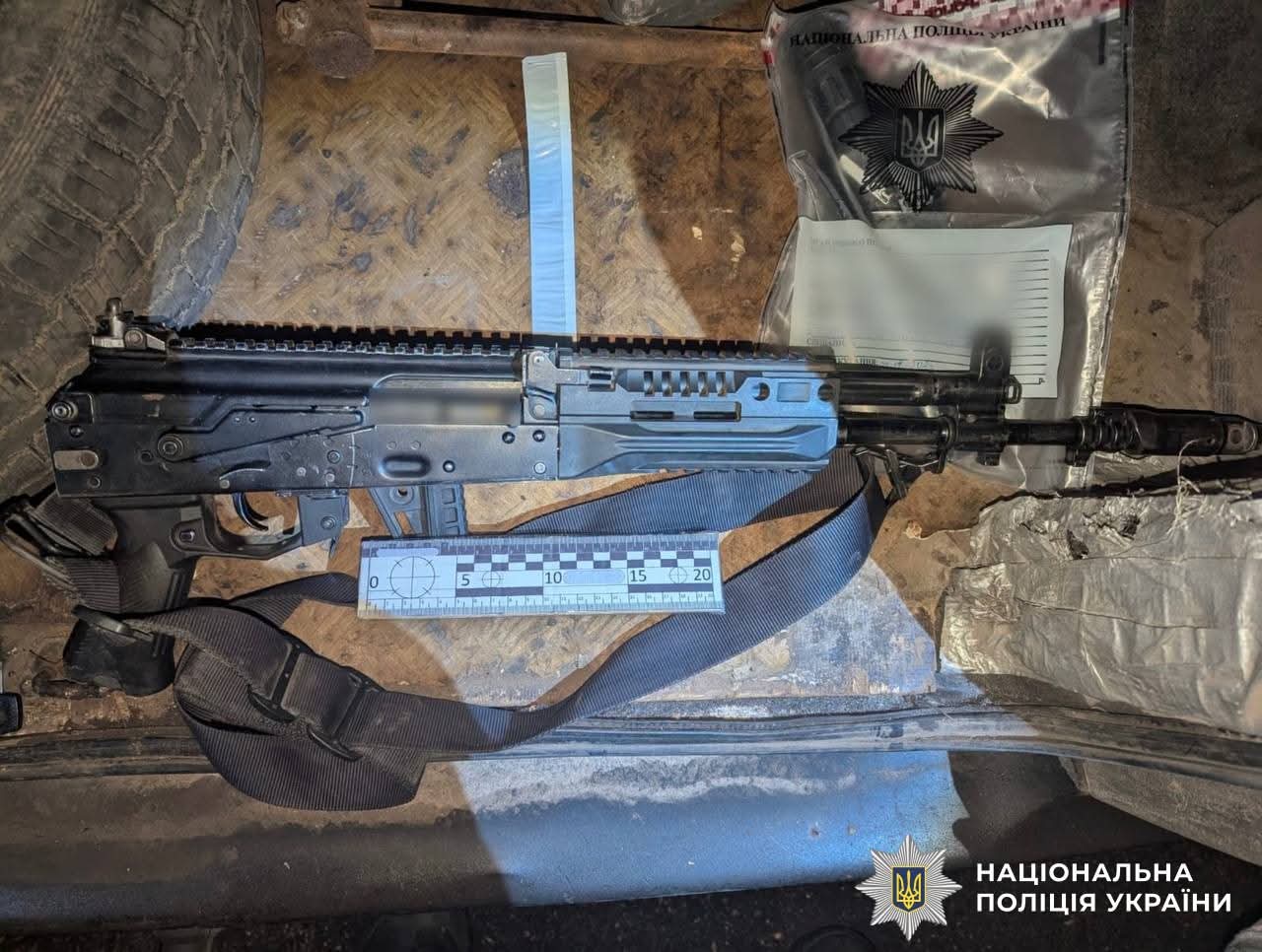 На Вінниччині поліція вилучила арсенал зброї під час домашнього конфлікту