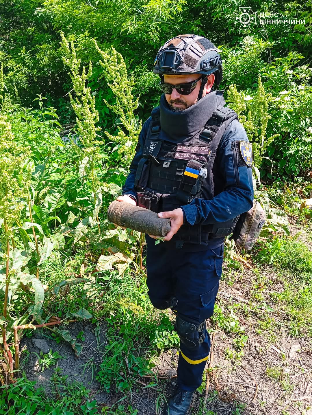 На Вінниччині діти знайшли снаряд часів Другої світової: сапери оперативно знешкодили вибухонебезпечну знахідку