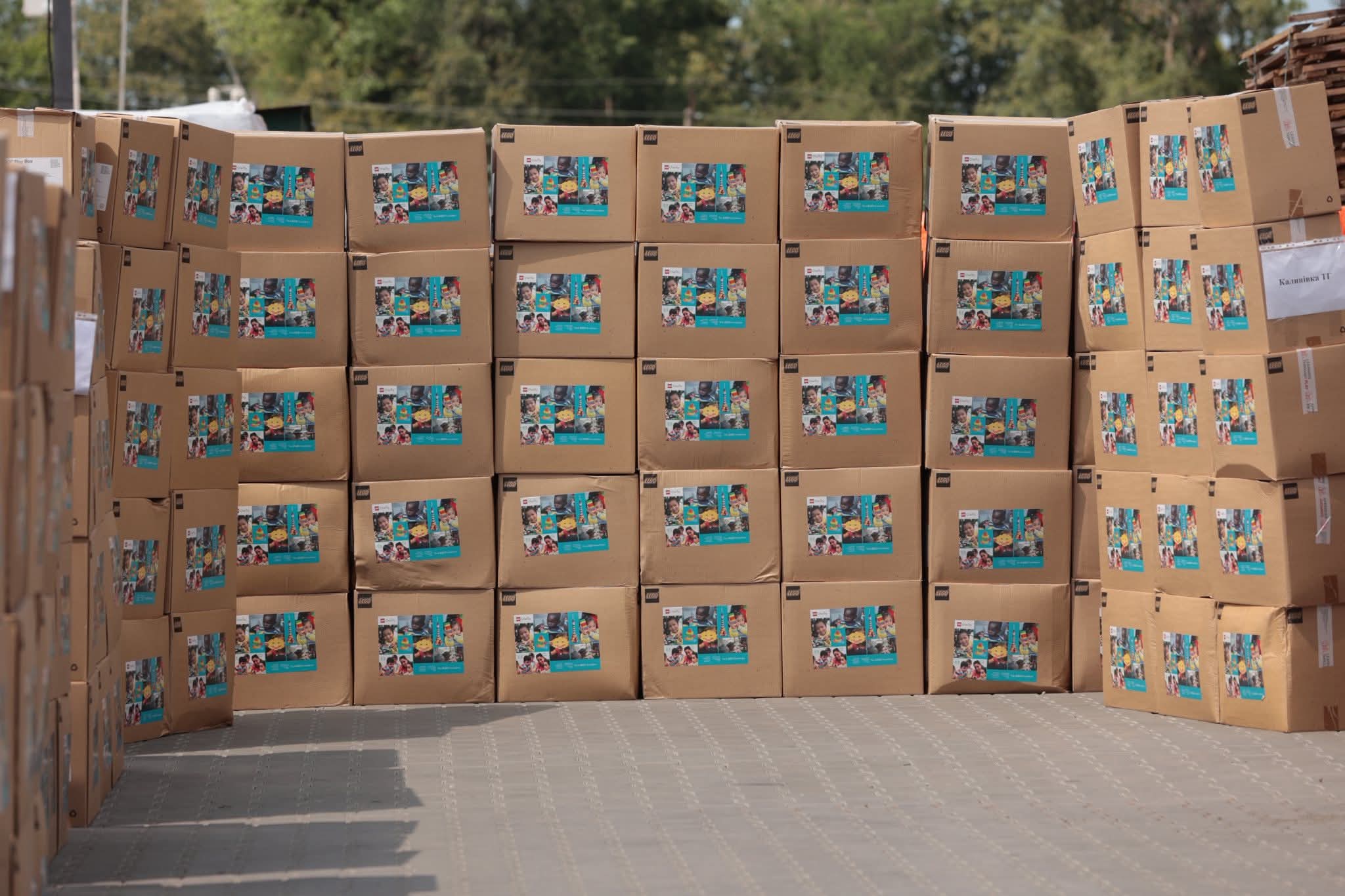 Понад 14 тисяч наборів LEGO — для першокласників Вінниччини