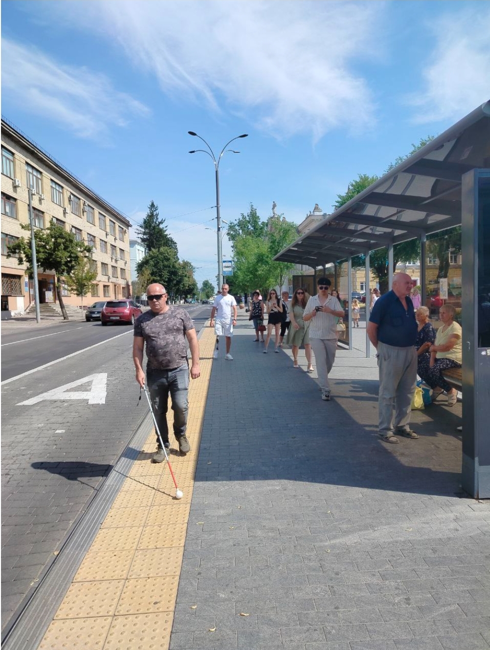 У Вінниці ветерани перевірили майбутній маршрут безбар’єрності: виявлено бар’єри, заплановані зміни