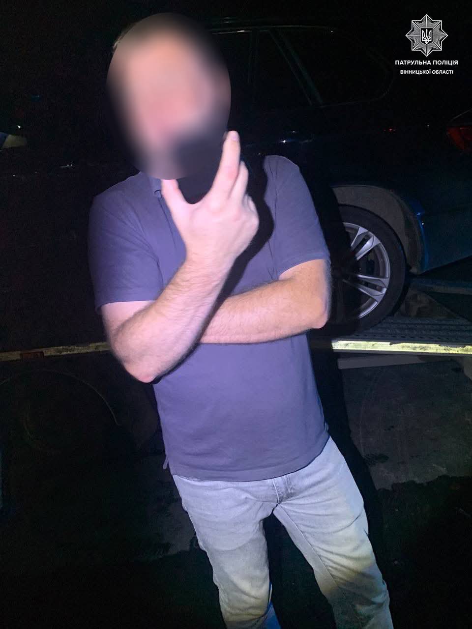 У Вінниці п’яний водій BMW намагався втекти від патрульних під час комендантської години