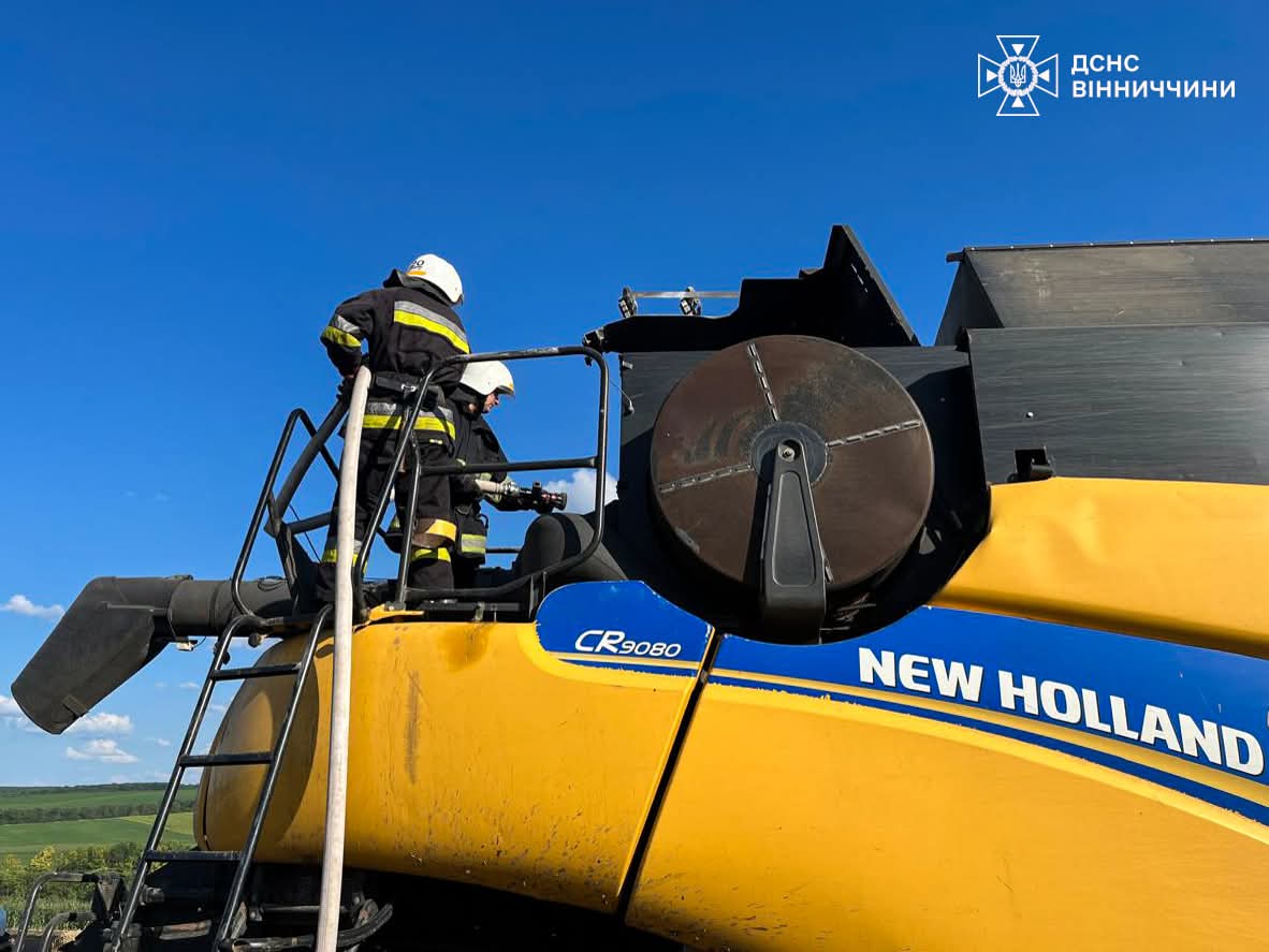 На Вінниччині за добу рятувальники ліквідували сім пожеж