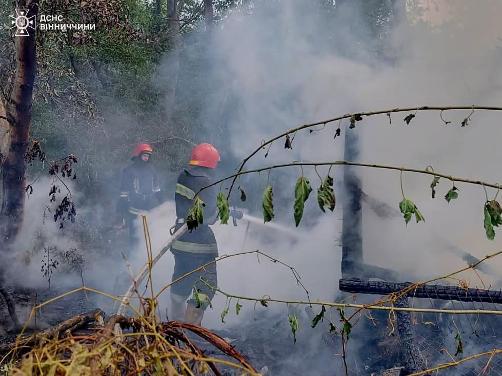 На Вінниччині за добу сталося 9 пожеж: обійшлося без постраждалих