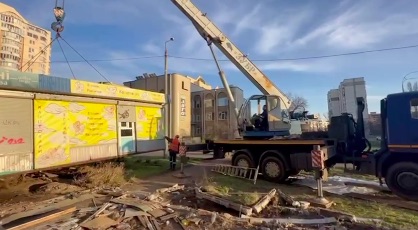 Кличко: Столиця продовжує демонтаж МАФів, які розміщені з порушенням законодавства