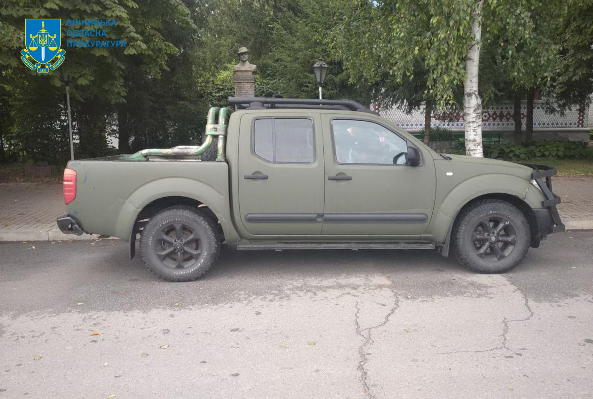 Шахрайство з автівкою для військових: підозрюють жителя Немирівщини (ФОТО)