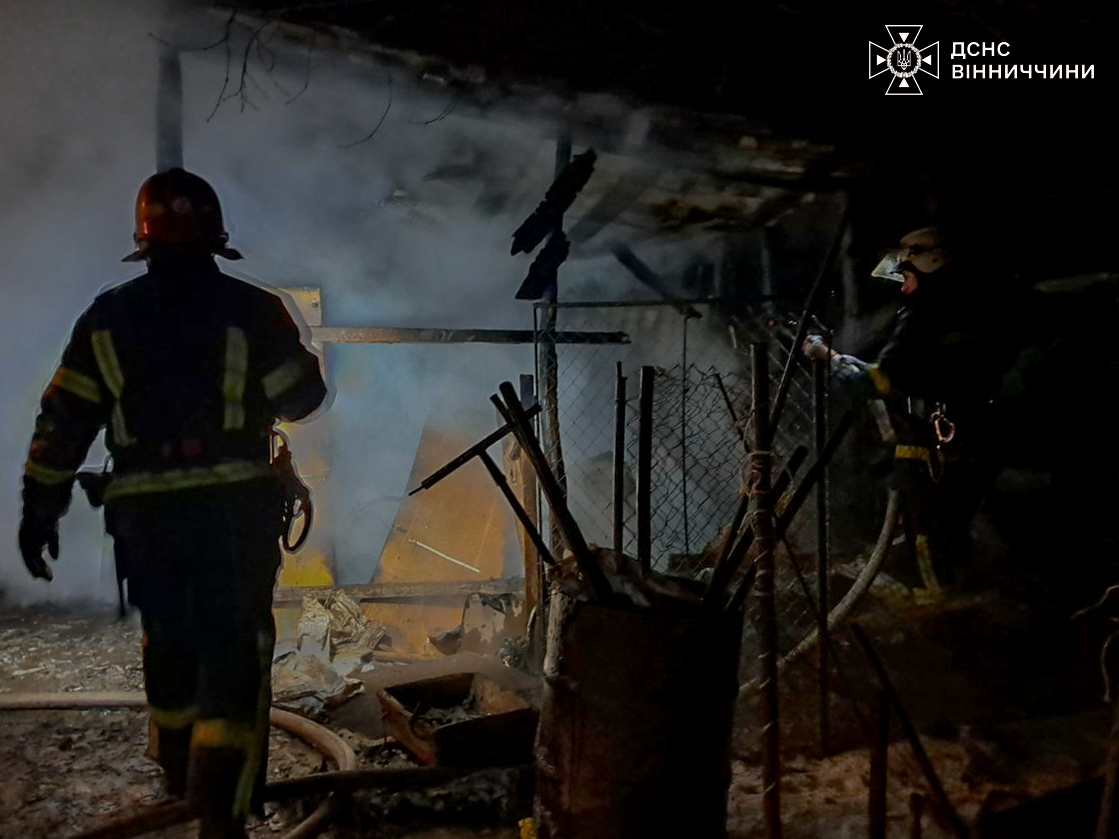 Минулої доби на Вінниччині сталося 12 пожеж