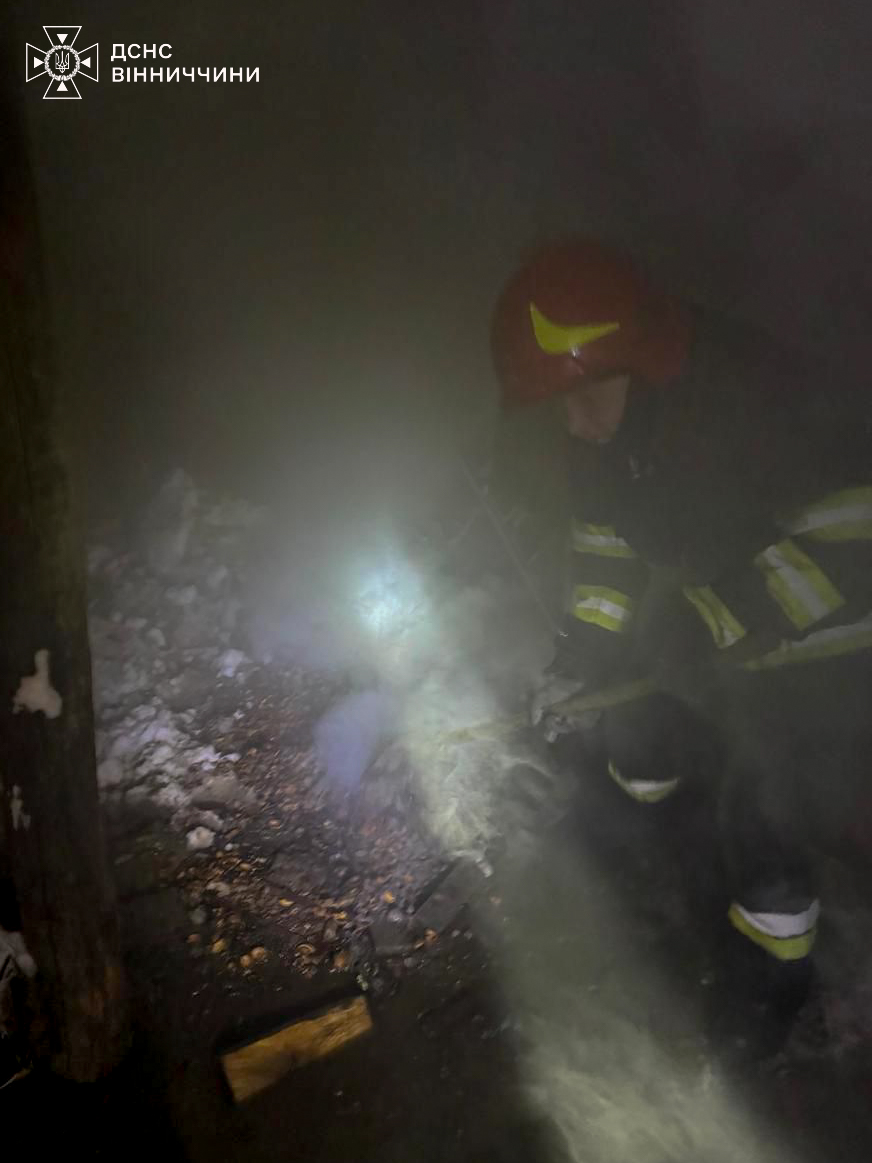 На Вінниччині сталася пожежа в храмі