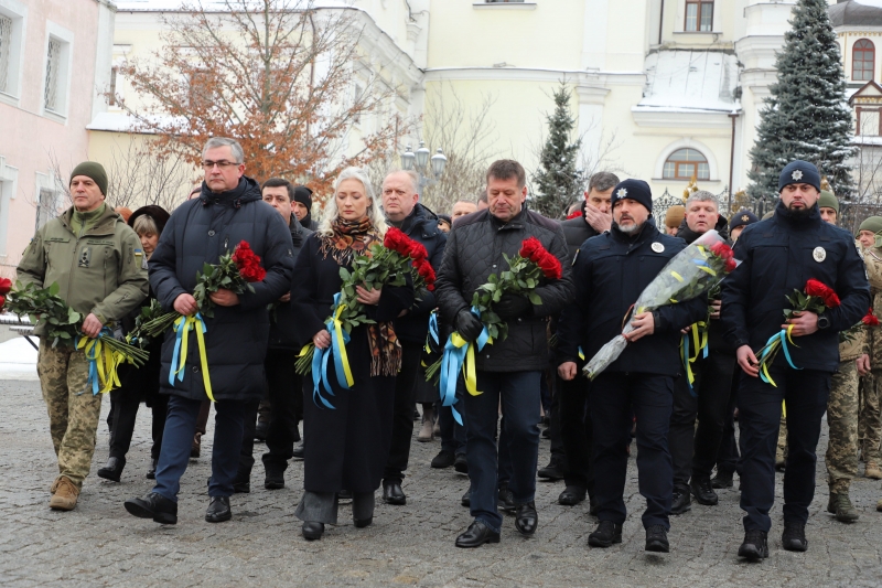 У Вінниці відбулися урочистості з нaгоди Дня Соборності