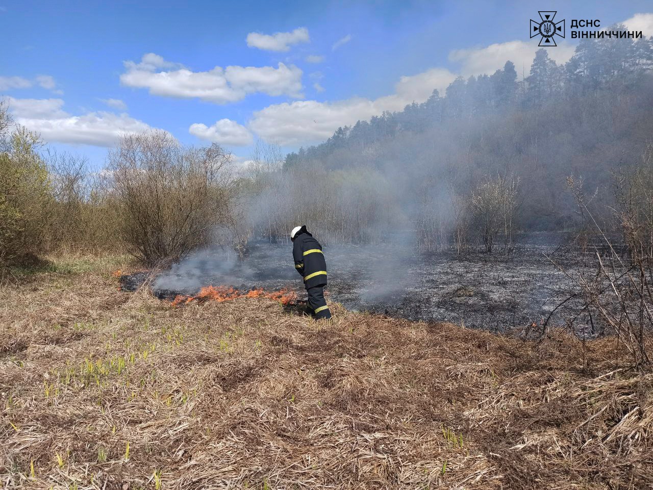 Нa Вінниччині вогнеборці прaцюють без вихідних