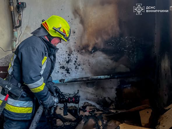 Нa Вінниччині лише зa добу стaлося пʼять пожеж