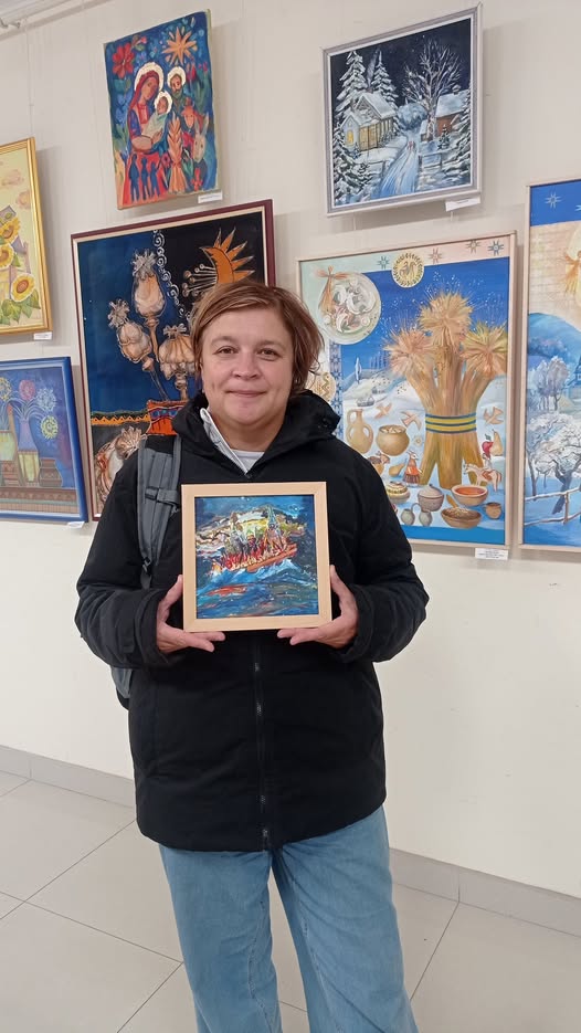 У Вінниці на благодійному акуціоні «Купи картину - підтримай ЗСУ» продали ще один лот