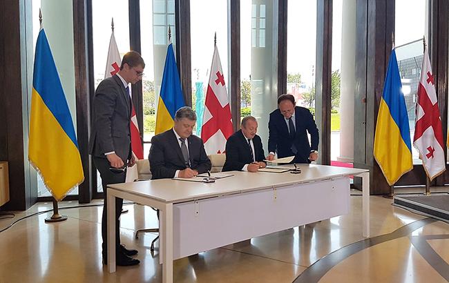 Україна і Грузія підписали меморандум про партнерство