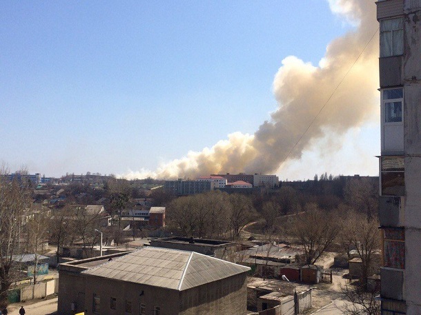 У Харкові сталася масштабна пожежа