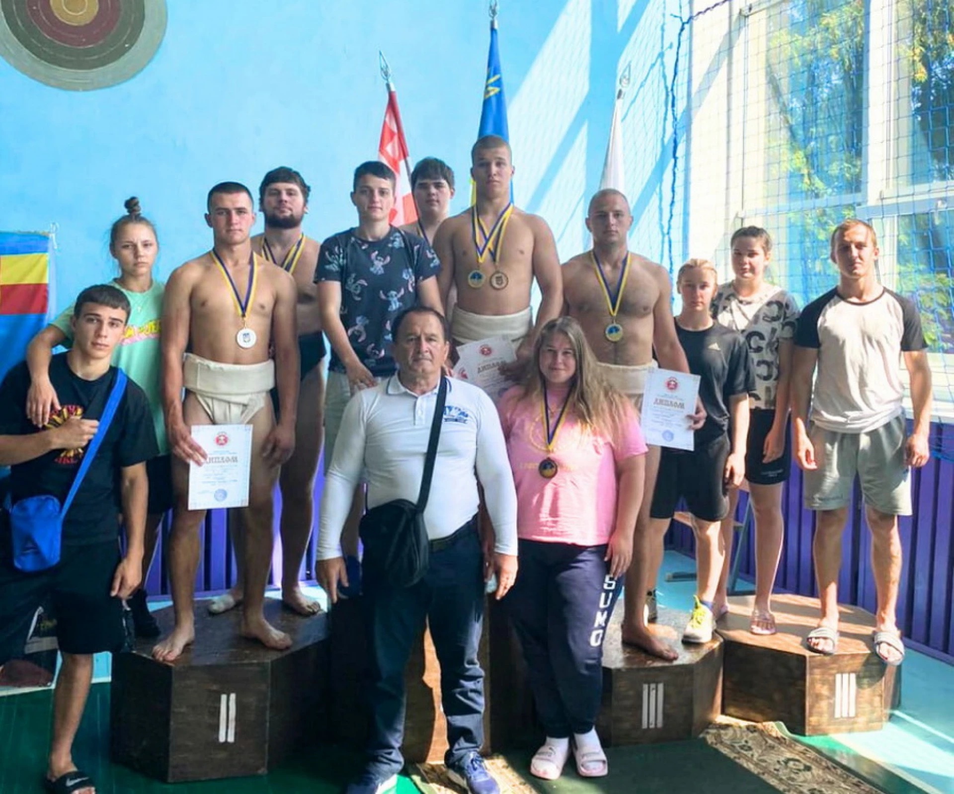 Вінницькі борці сумо отримали нагороди на кубку України