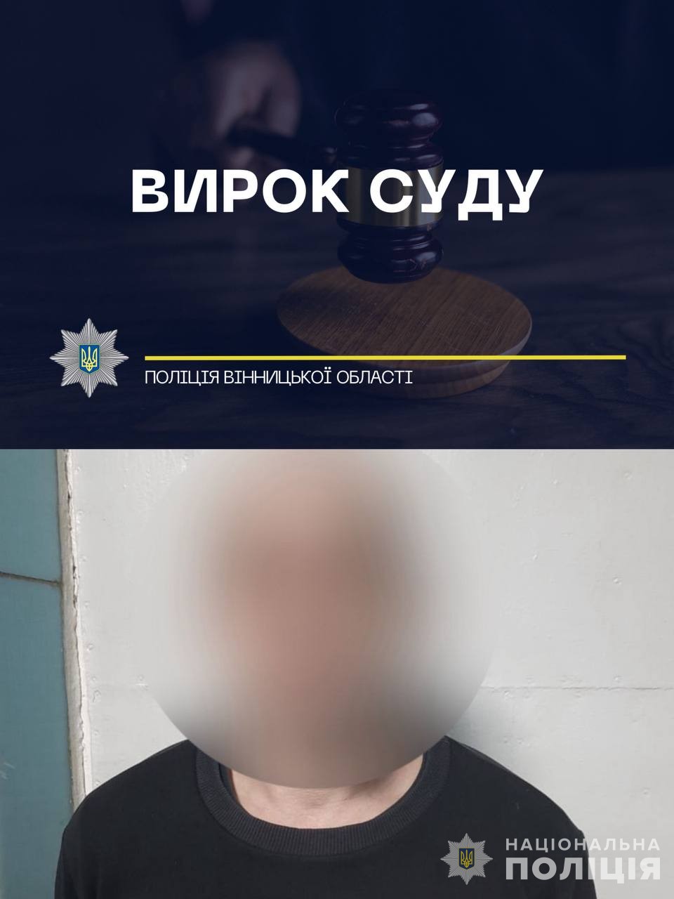 Суд виніс вирок обвинуваченому у двох зґвалтуваннях, які сталися на Вінниччині