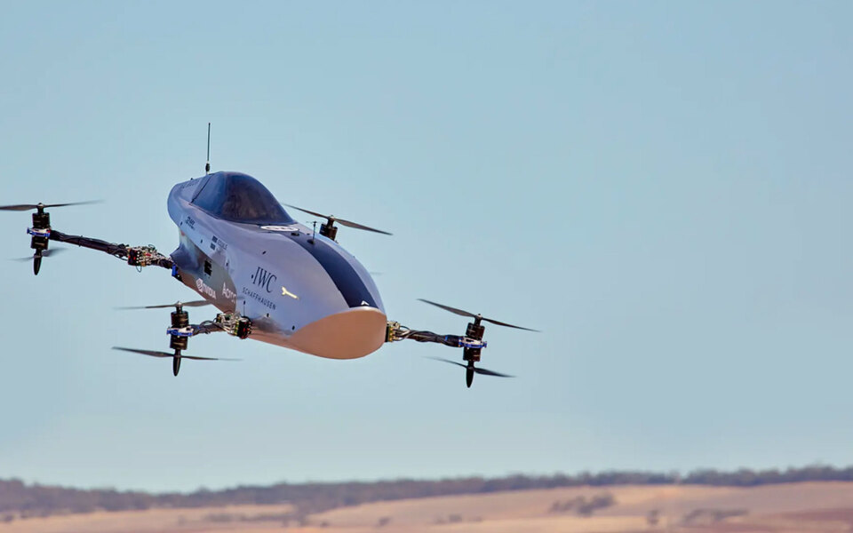 В Австралії випробували безпілотний електромобіль для майбутніх повітряних гонок в стилі «Формули-1»