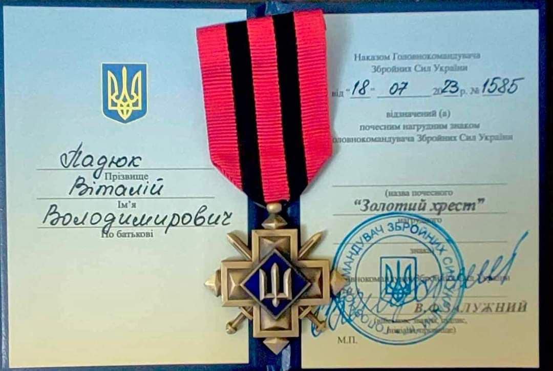 Двоє військовослужбовців з Вінниччини отримали нагороди від Залужного