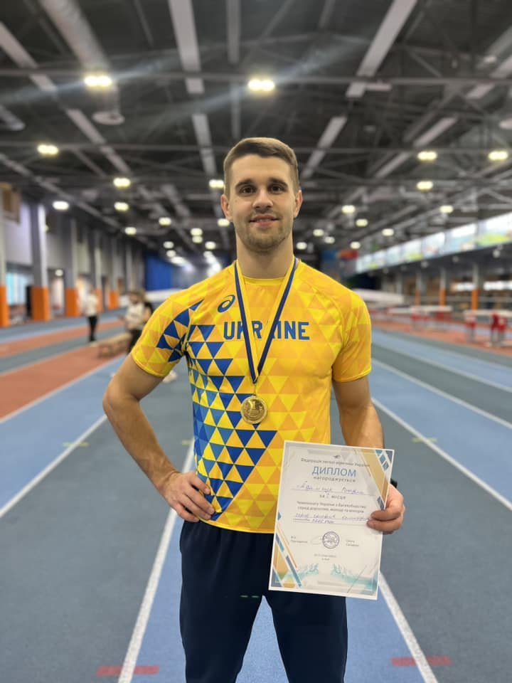 Вінницький атлет переміг на чемпіонаті України з легкої атлетики 2024