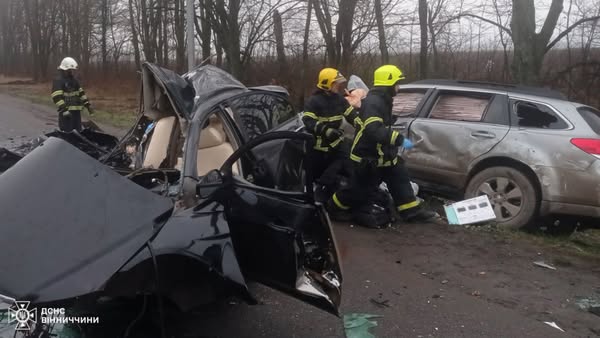 На Вінниччині сталася смертельна аварія – четверо загиблих (ОНОВЛЕНО)