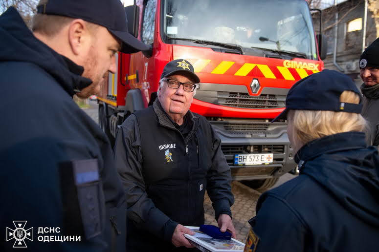 Мільйонер Гаррі Бaффет отримав від одеситів подяку за допомогу