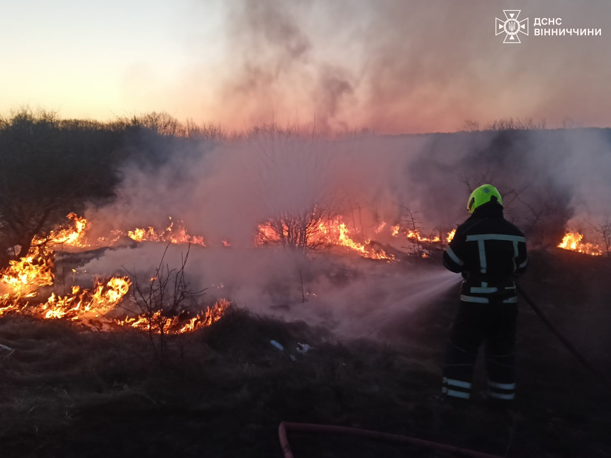 Вінниччині у вогні – вигоріло на площі порівняній з територією парку Грохольских
