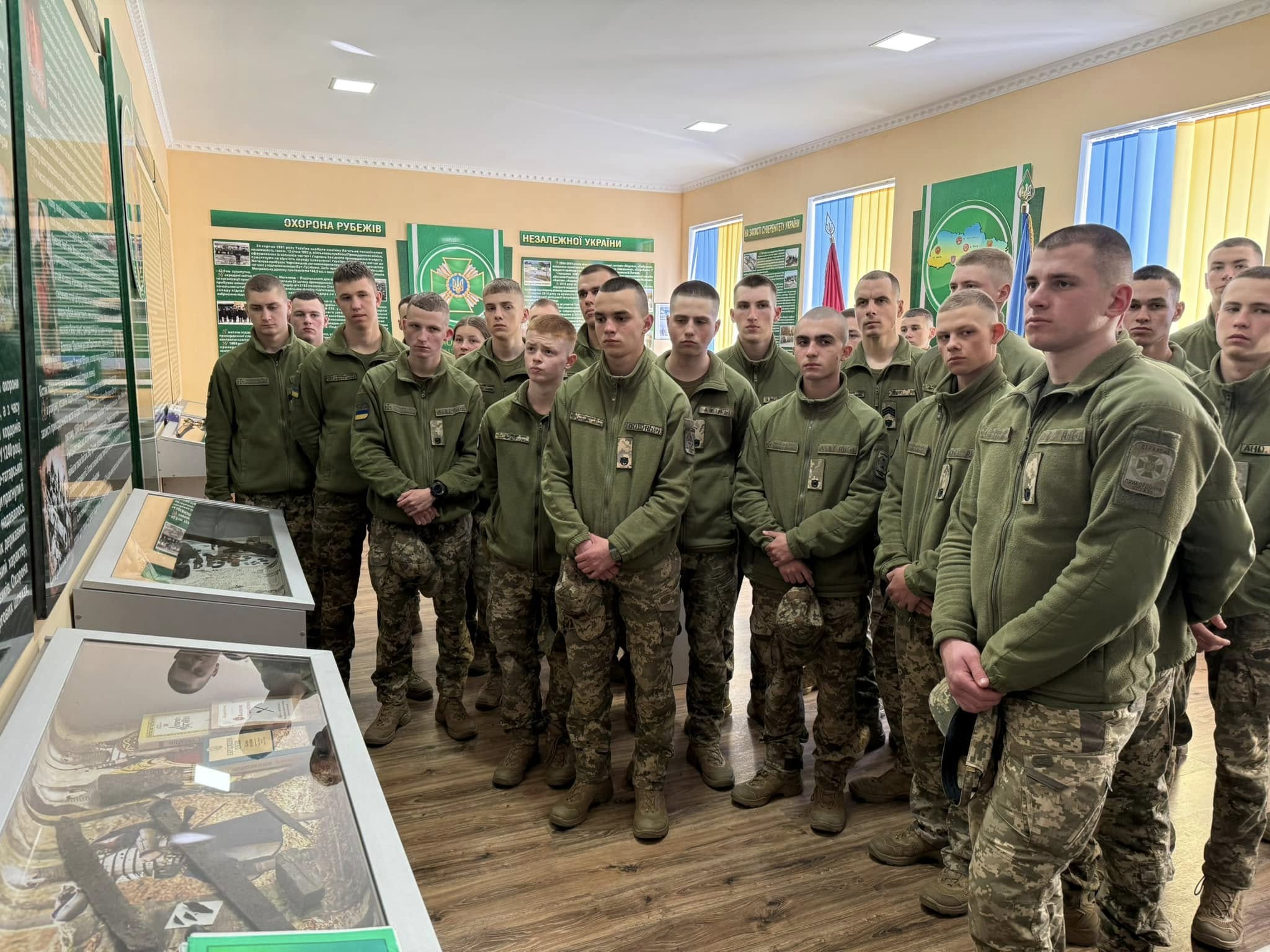 На Вінниччині проходять стажування майбутні офіцери-прикордонники
