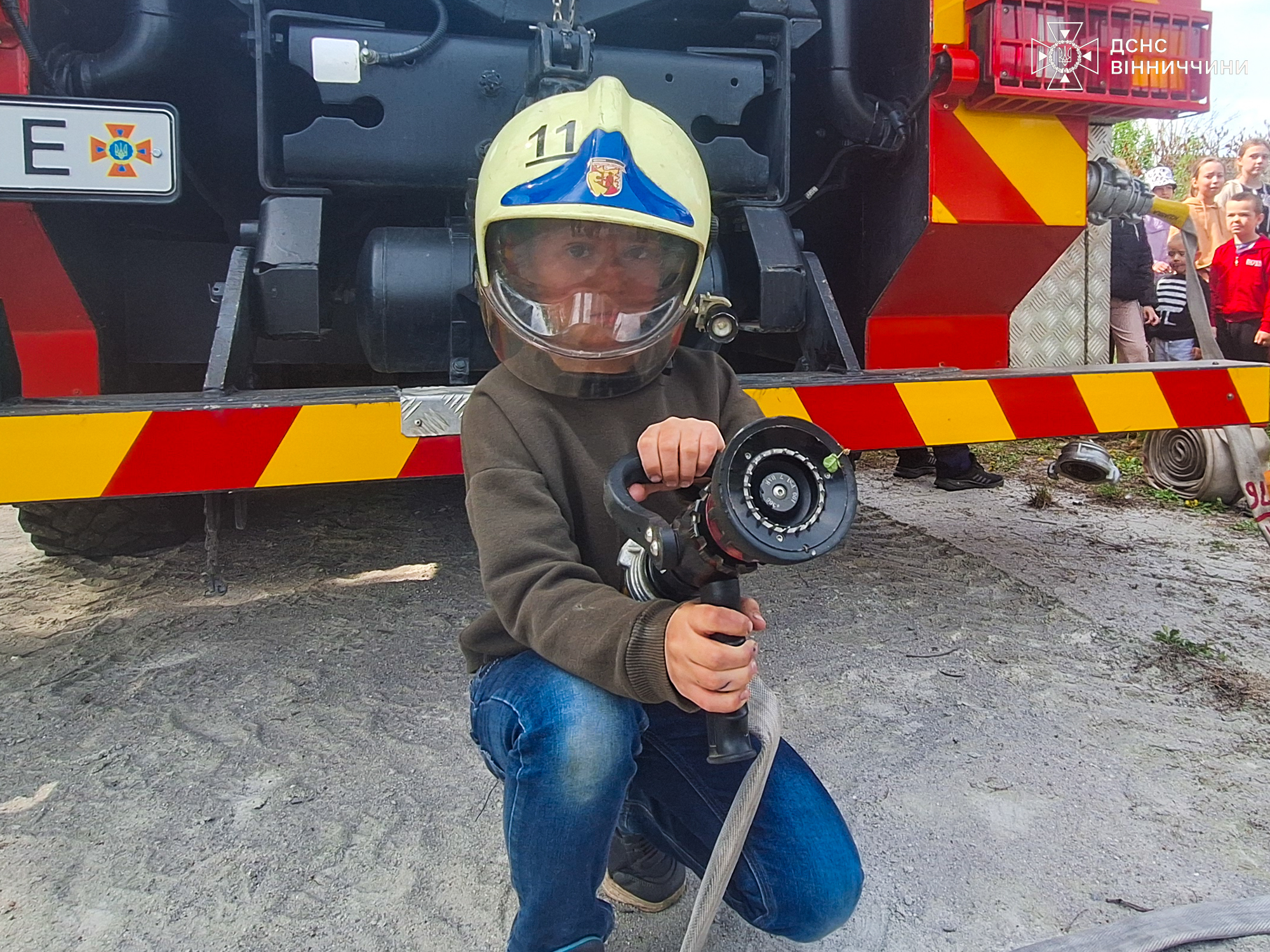 Юні вінничани ліквідовували пожежу та вчили правила безпеки