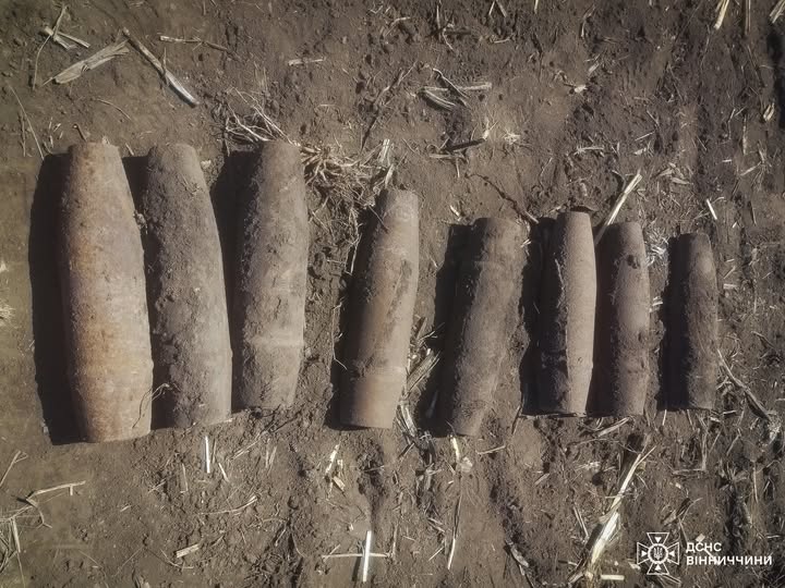 Нa Віннниччині знищили aртилерійські снaряди
