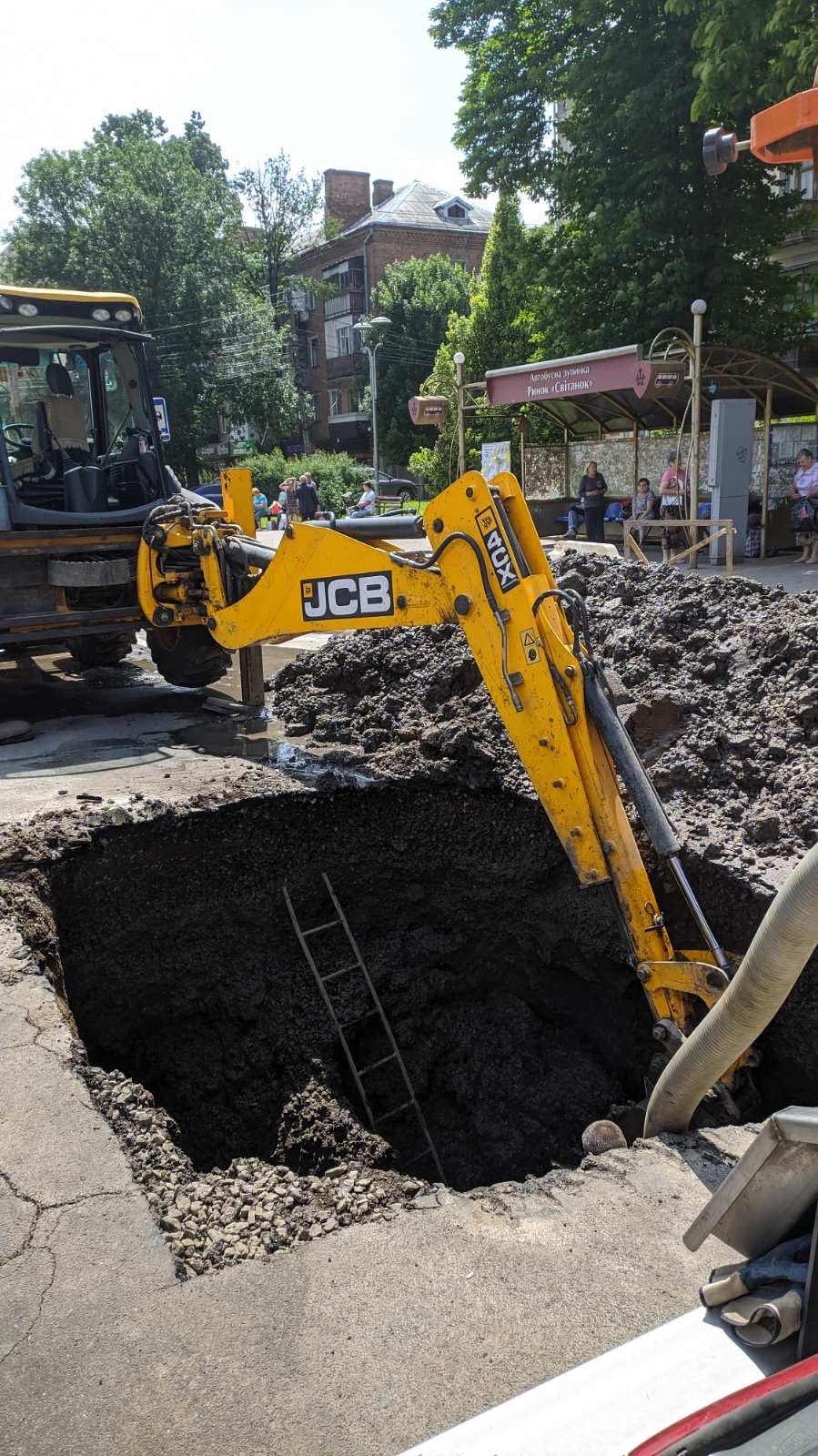 Аварія на водогоні: частина Замостя тимчасово без водопостачання