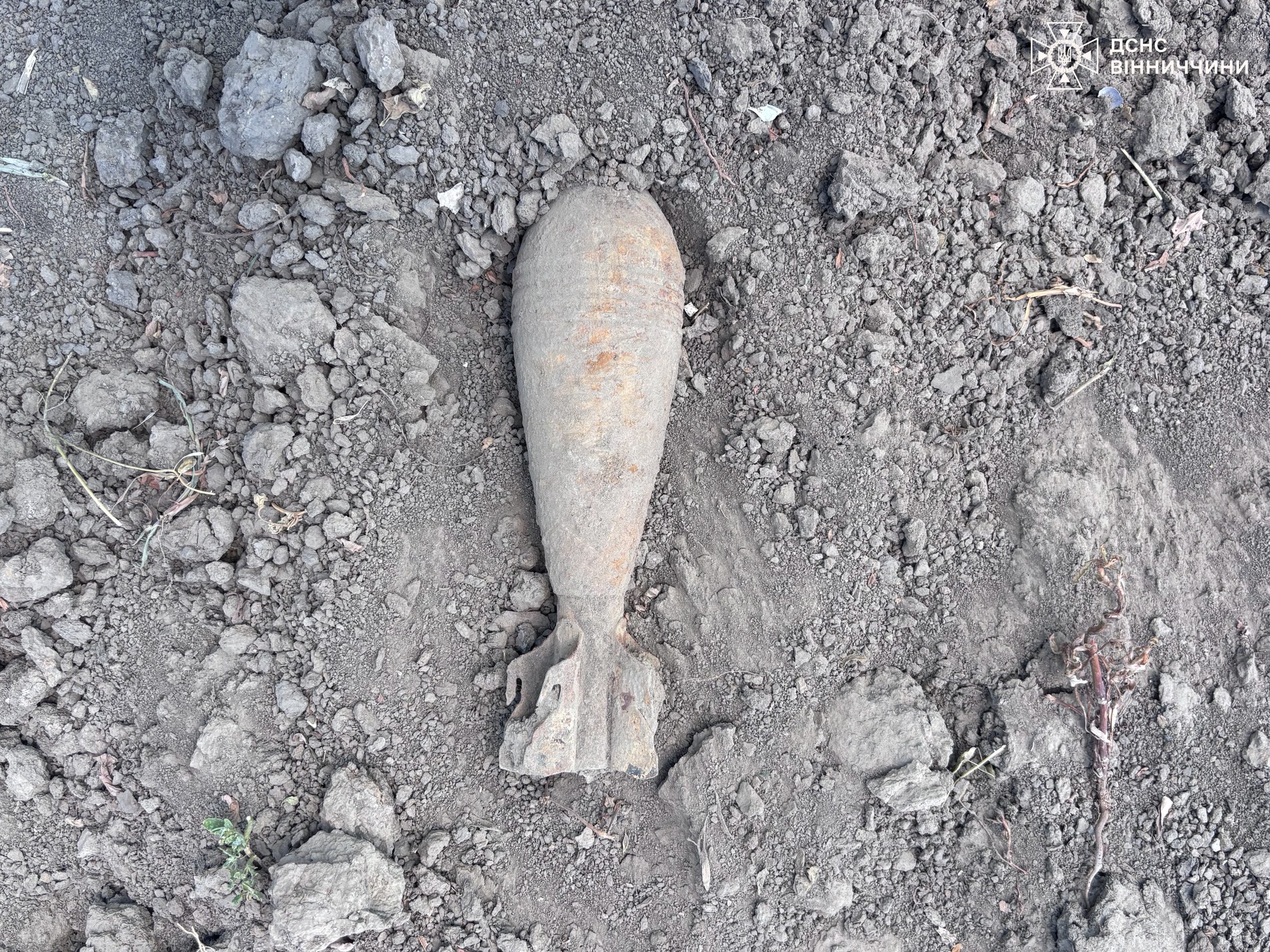 Небезпека з минулого: на Вінниччині знищили мінометну міну часів Другої світової