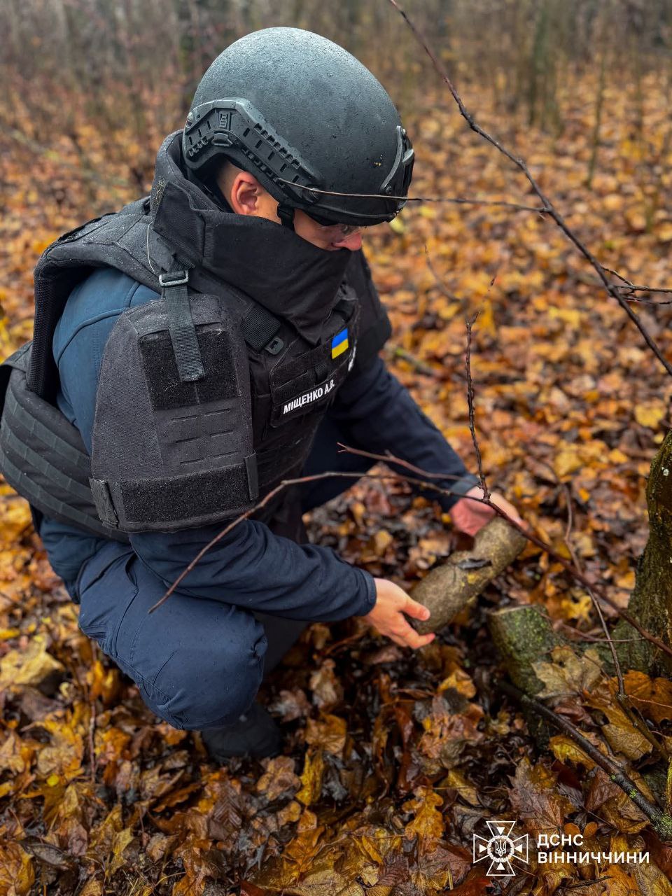 На Вінниччині сапери знищили боєприпас 