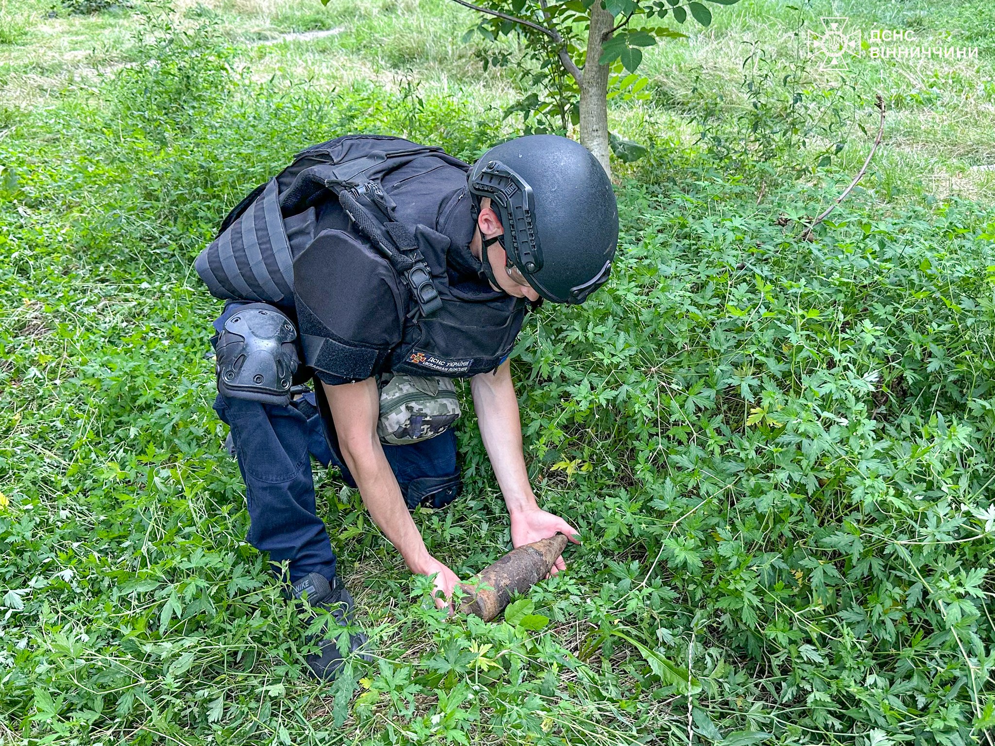 Вінницькі сапери знищили більше десяти артилерійських снарядів