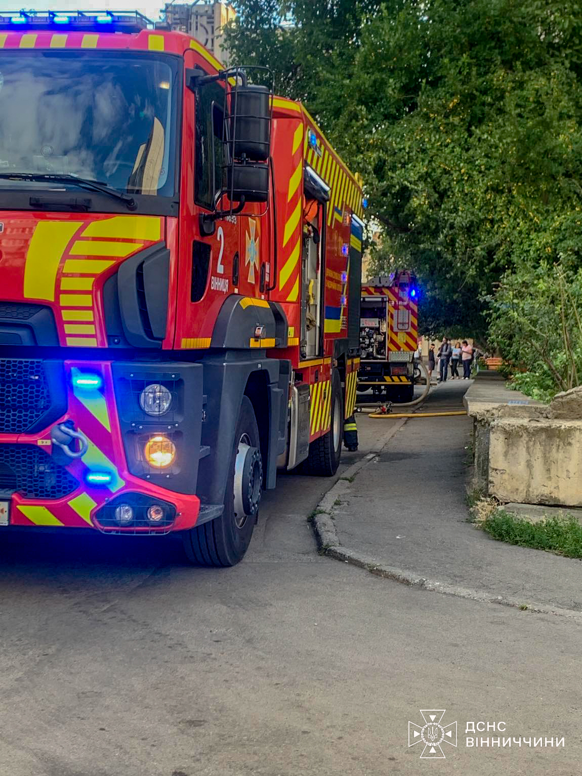 У Вінниці сталася пожежа в багатоповерхівці