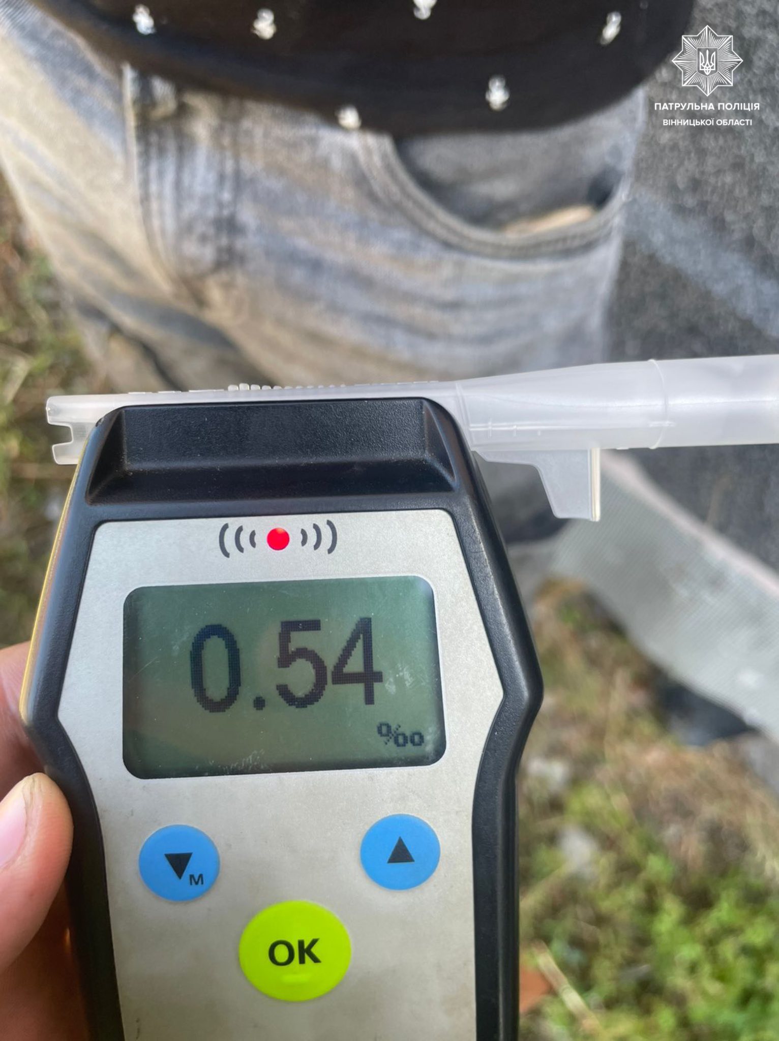 У Вінниці затримали водія без прав, який сів за кермо напідпитку