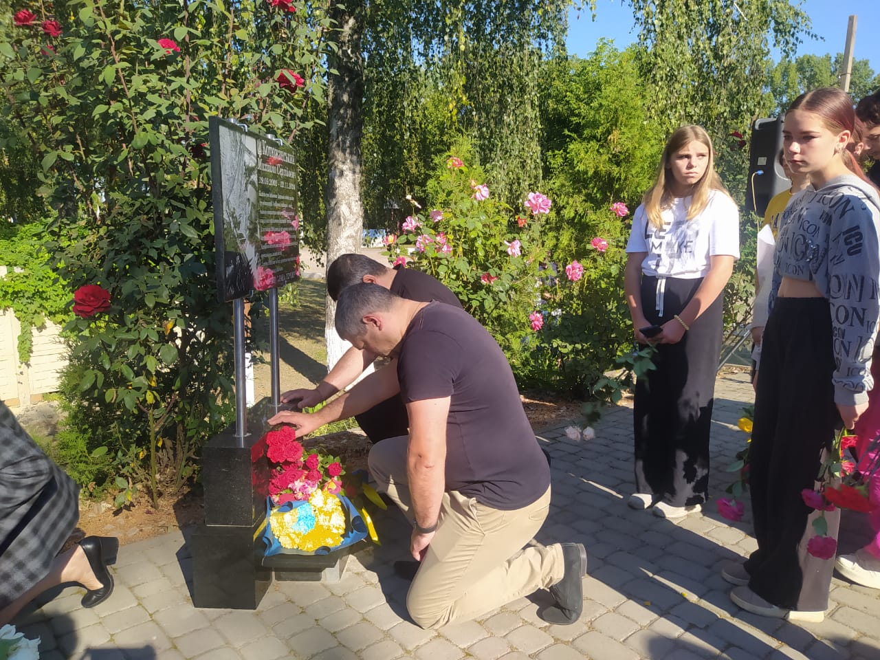 На Вінниччині відкрили меморіальну дошку загиблому герою Михайлу Котюжанському