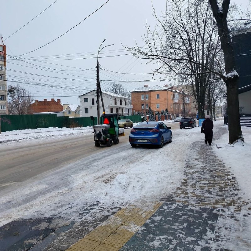 Вінницю накрив мороз: комунальні служби працюють у посиленому режимі