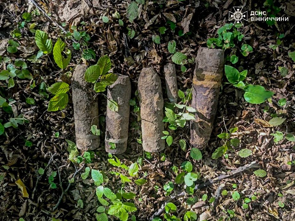 На Вінниччині знищили боєприпаси часів Другої світової війни