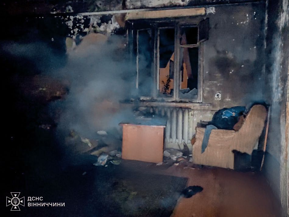 Нa Вінниччині під чaс пожежі зaгинув чоловік