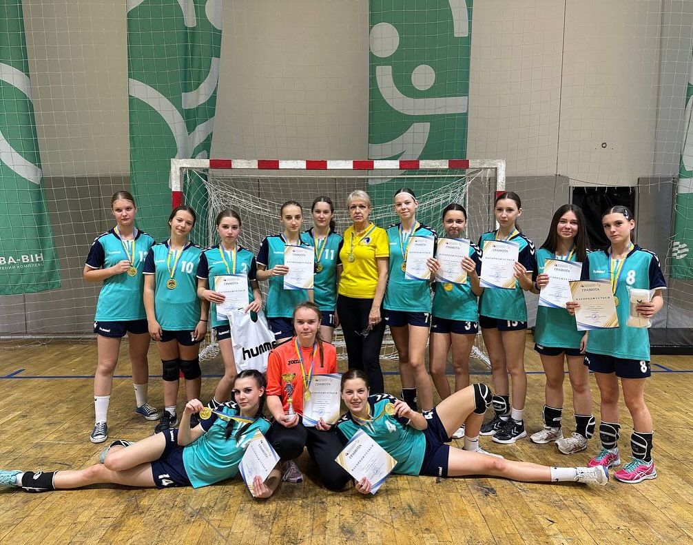 У Вінниці визначили найсильніших гандболісток області: відбувся чемпіонат серед жіночих команд