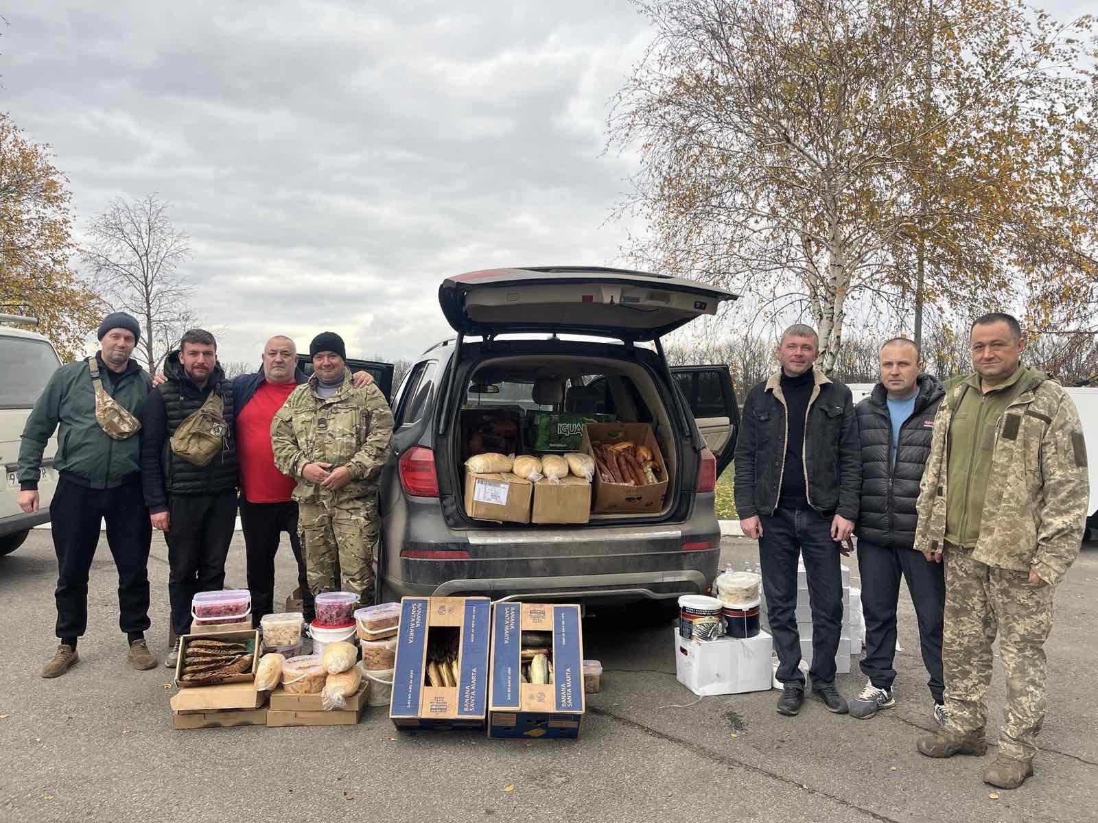 Волонтери «Української команди» Вінниччини передали допомогу на передову Донецького напрямку