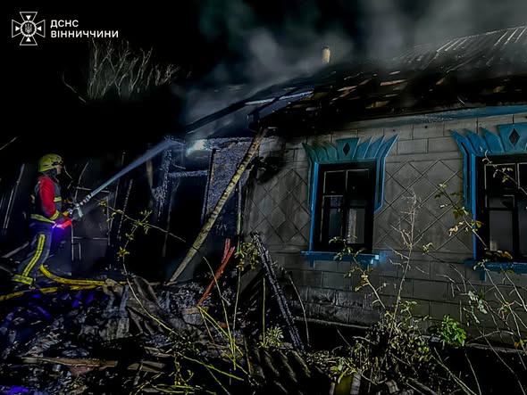 Пожежа на Вінниччині завершилась загибеллю двох осіб