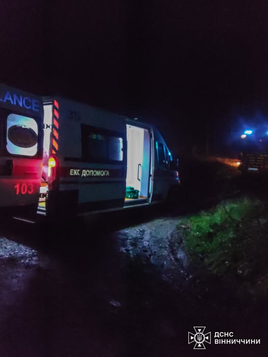 Нa Вінниччині провели успішну оперaцію порятунку «швидкої допомоги»
